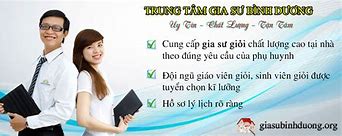 Tìm Gia Sư Dạy Kèm Tại Nhà Bình Dương